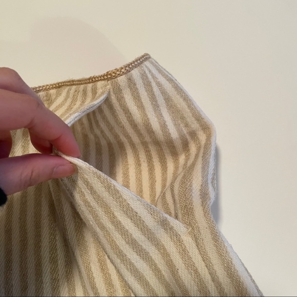 L’agence Striped Shorts with Braided Waist 4 - Picture 8 of 9